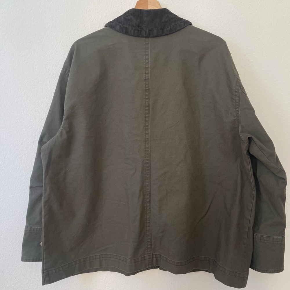 Old Navy Heritage Green Canvas Barn Jacket - Picture 4 of 7